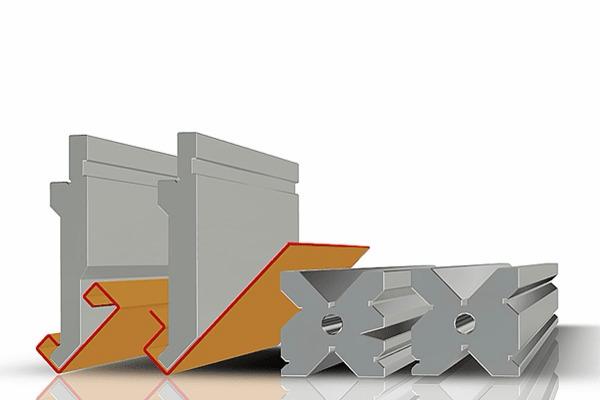 Vista 3D del sistema de matriz multiboca