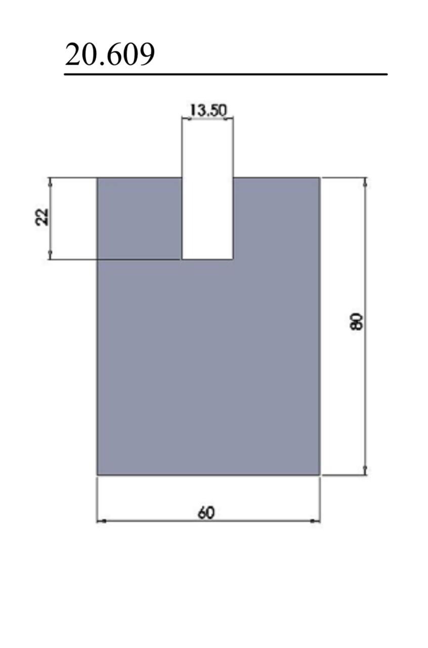 Plano porta matriz 20.609